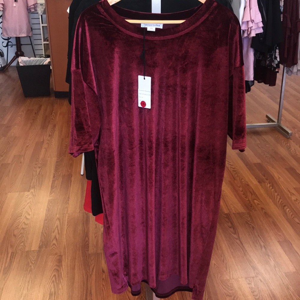 Velvet Plus Size Dress